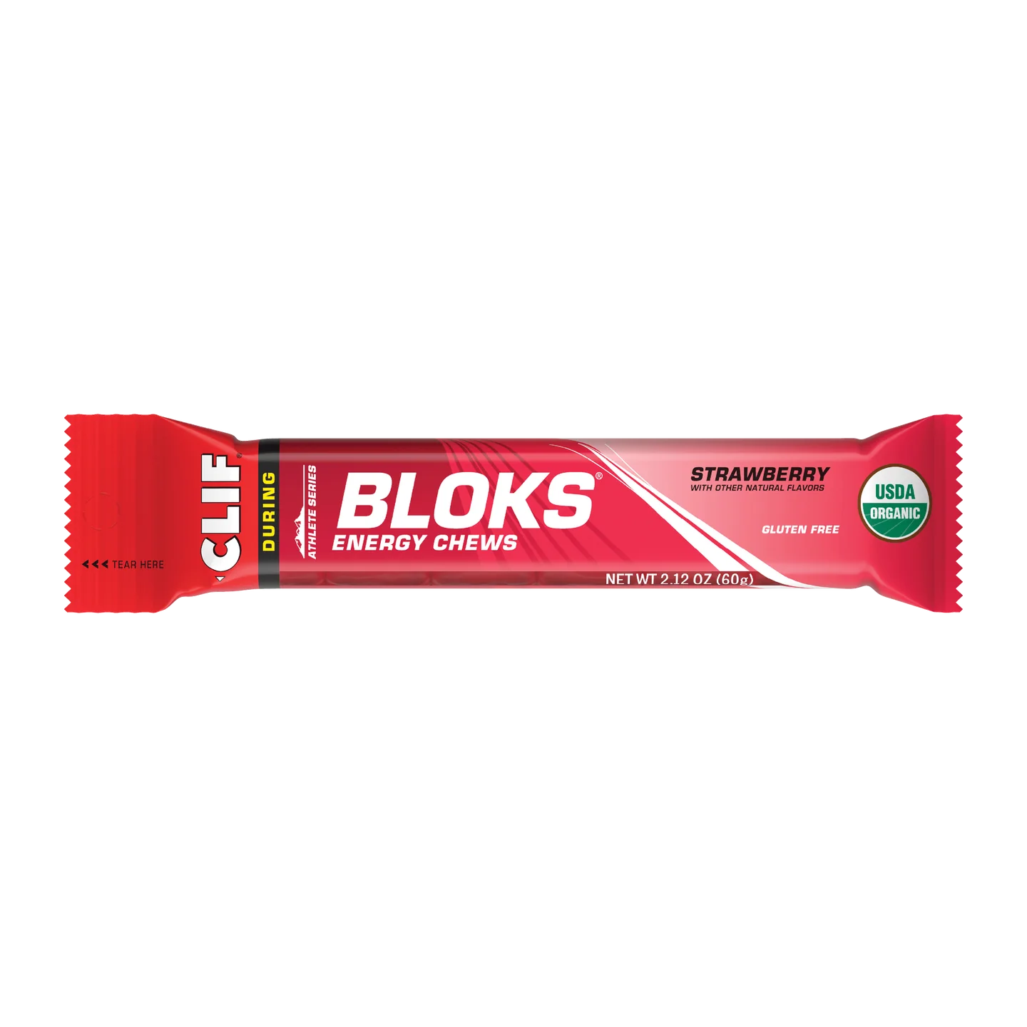 Clif Bloks Energy Chews - Strawberry
