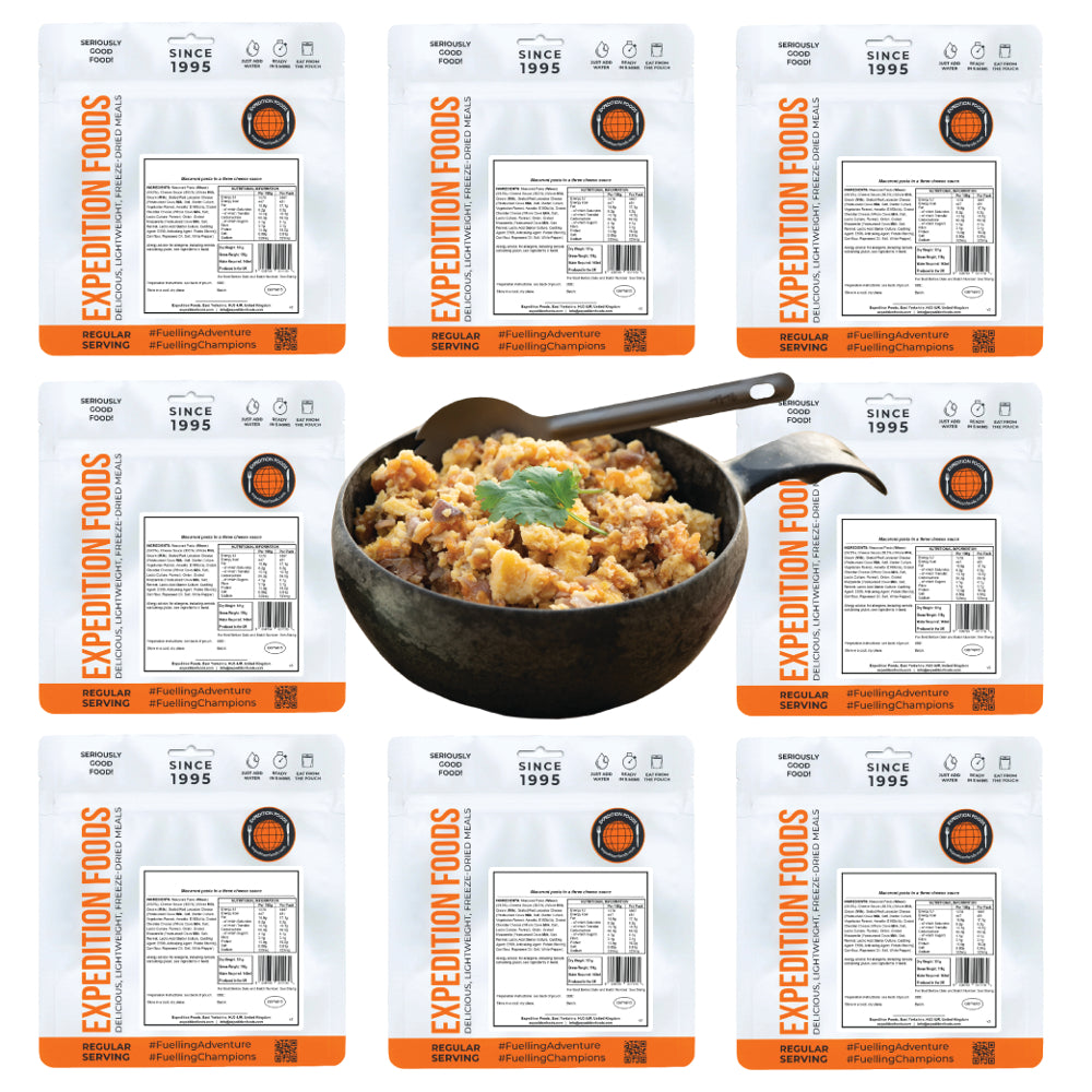 Lightweight Rations Freeze Dried Ration Packs. Food Rations For Camping And Adventures ...