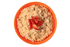 Porridge mit Erdbeeren 