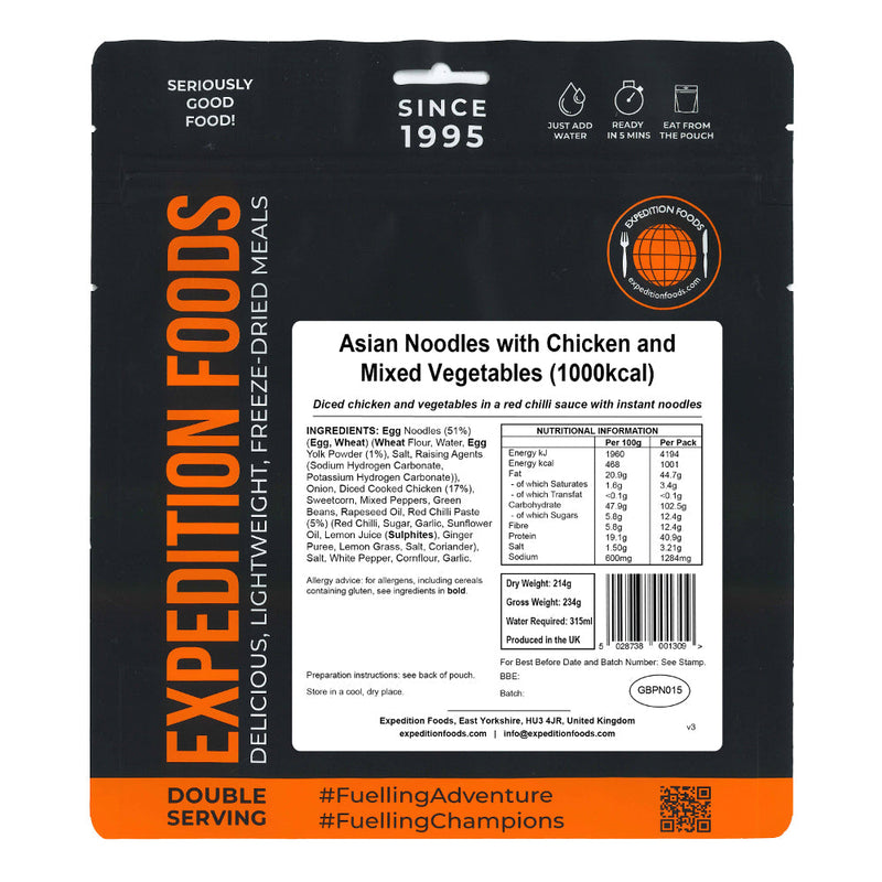 Freeze-Dried Food Company in Europe. Camping Food Packages - Expedition ...